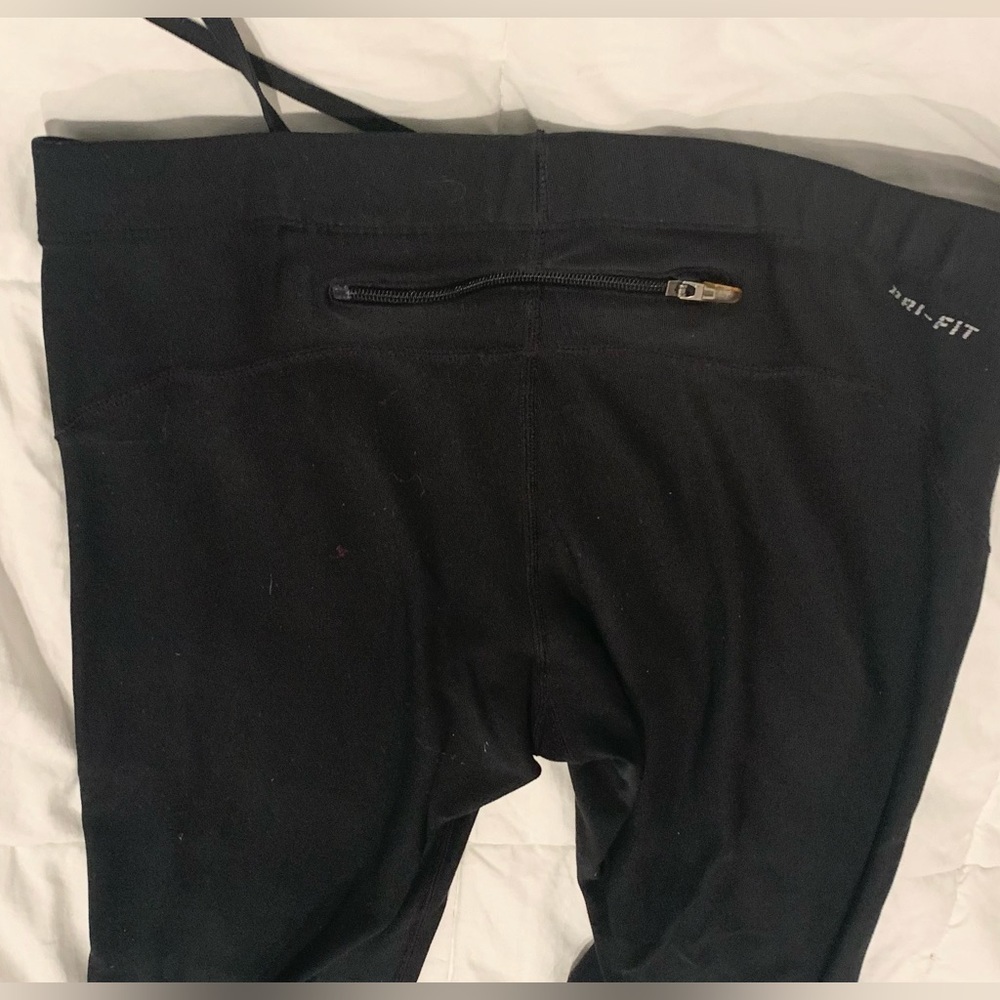 NIKE BLACK Dri Fit workout Capri size small - Picture 5 of 7